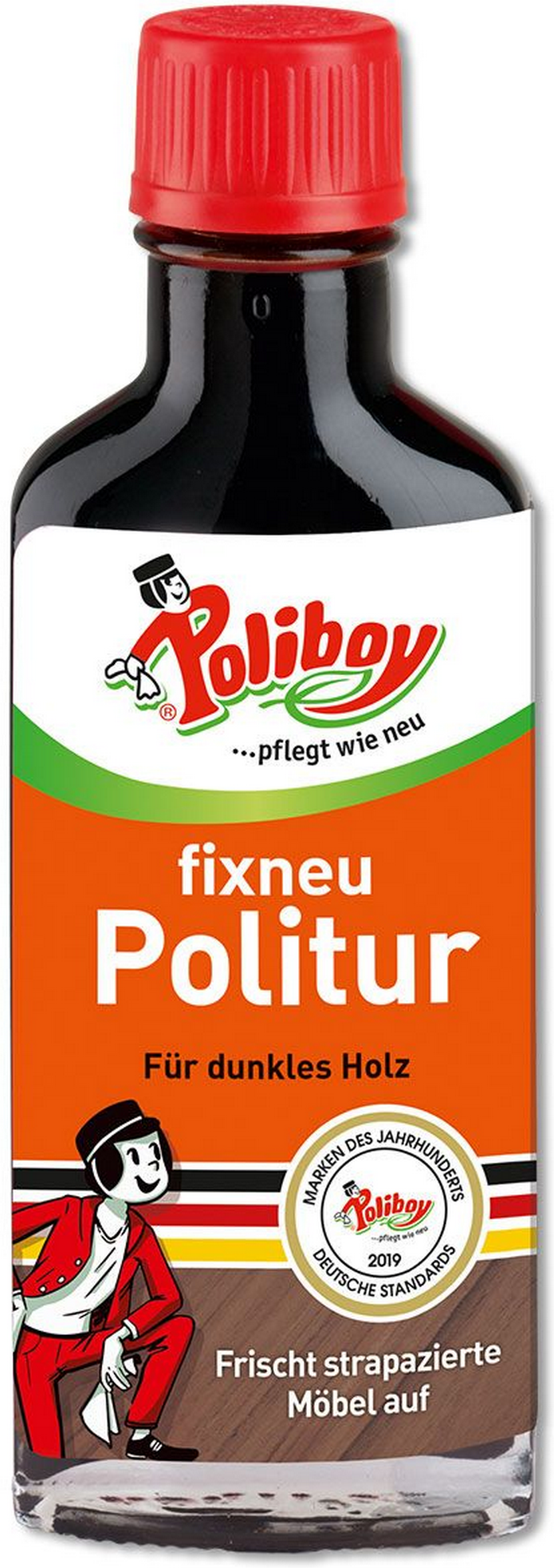 Poliboy Holz-Politur dunkel 100 ml