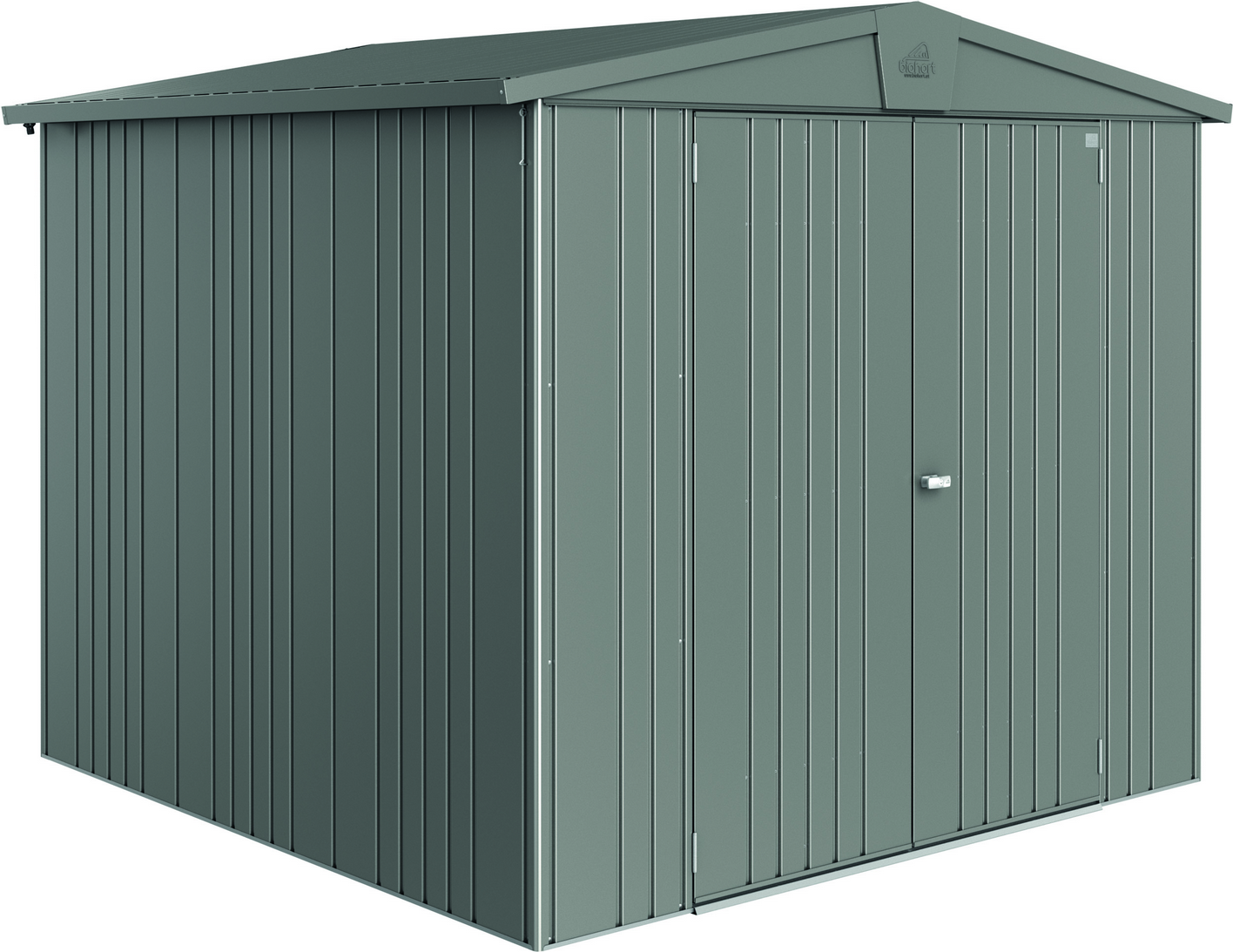 Thumbnail - Biohort Gerätehaus 'Europa 4' 244 x 228 cm Quarzgrau metallic