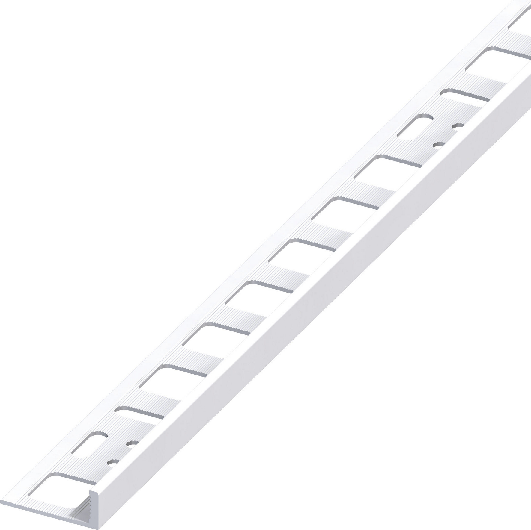 alfer Winkelprofil PVC 1000 x 6 x 21 mm