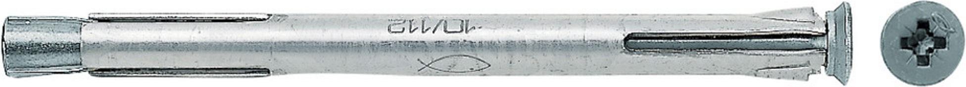 Fischer Metallrahmendübel 'F 10 M' Ø 10 x 112 mm 100 Stück