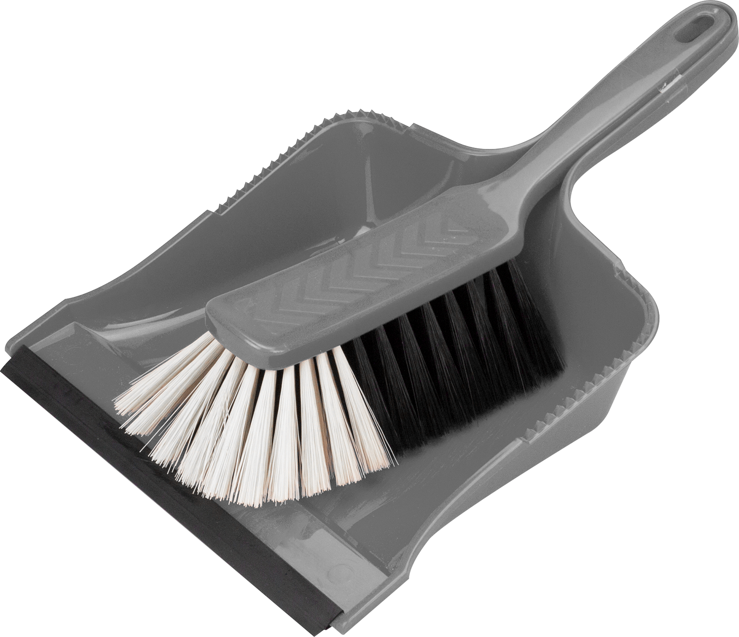 BÜMAG eG Kehrgarnitur mit Lippe Kunsthaar grau