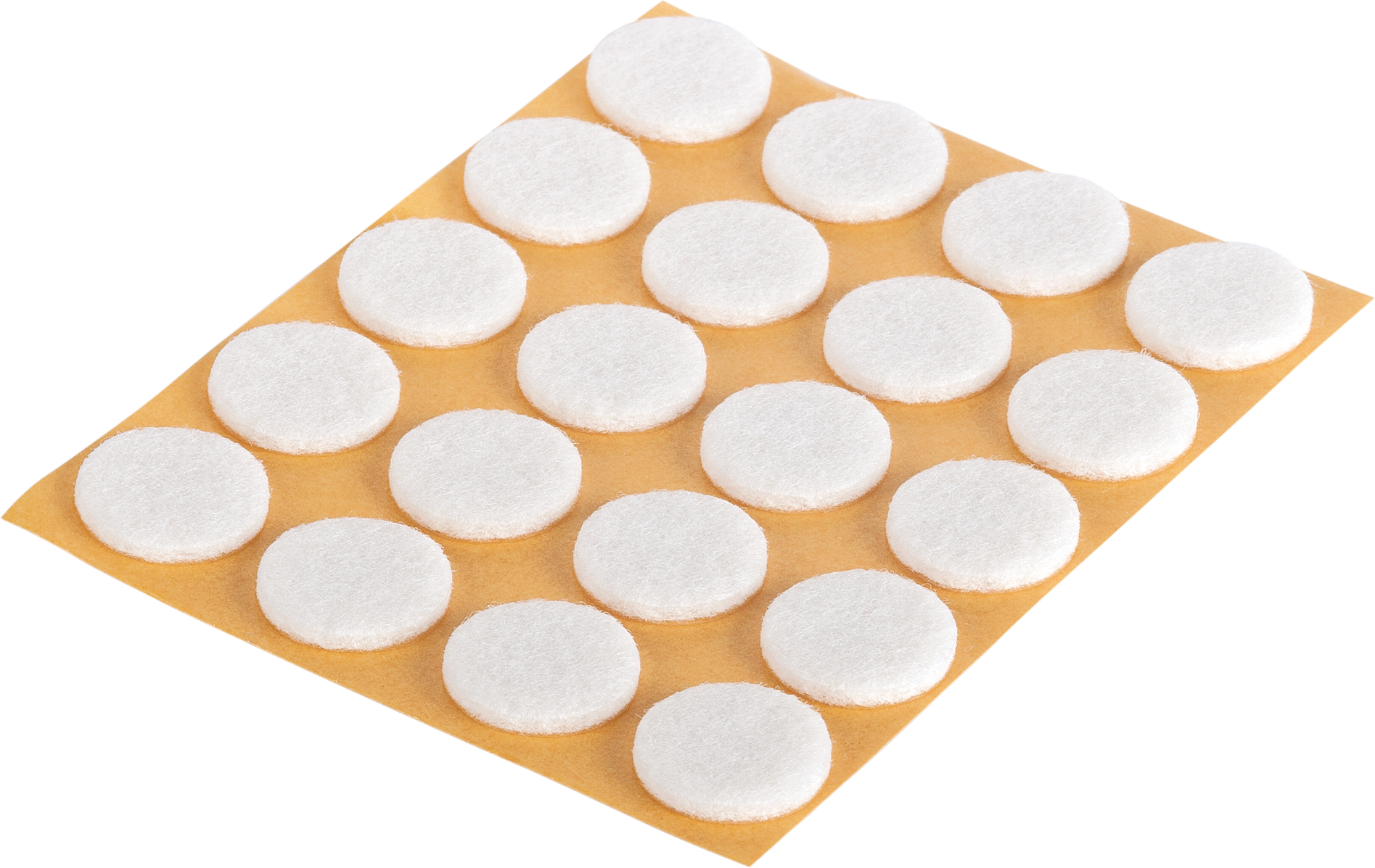 toom Filzgleiter selbstklebend weiß Ø 1,7 cm 20 Stück