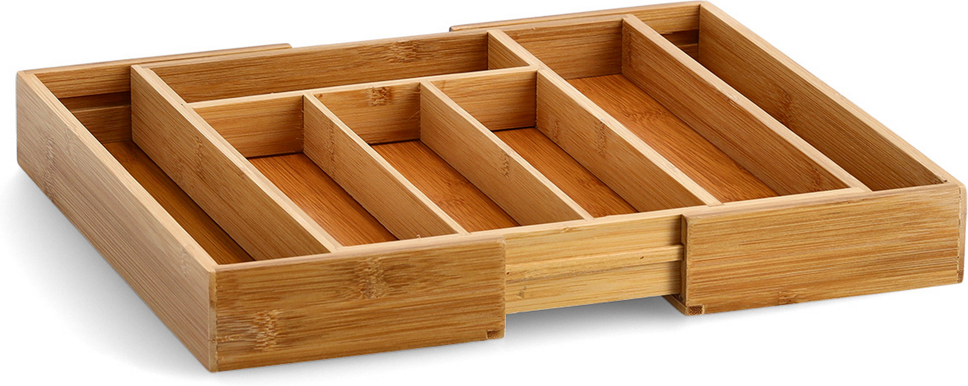 Zeller Besteckkasten naturfarben 33,5 x 5 x 29 cm