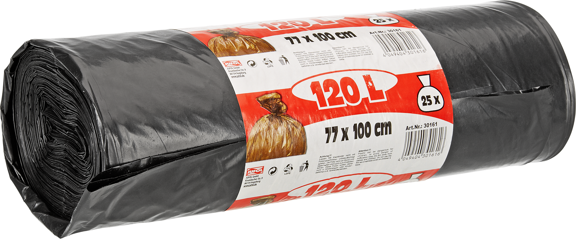 Thumbnail - Jufol Müllsäcke 120 l 25 Stück