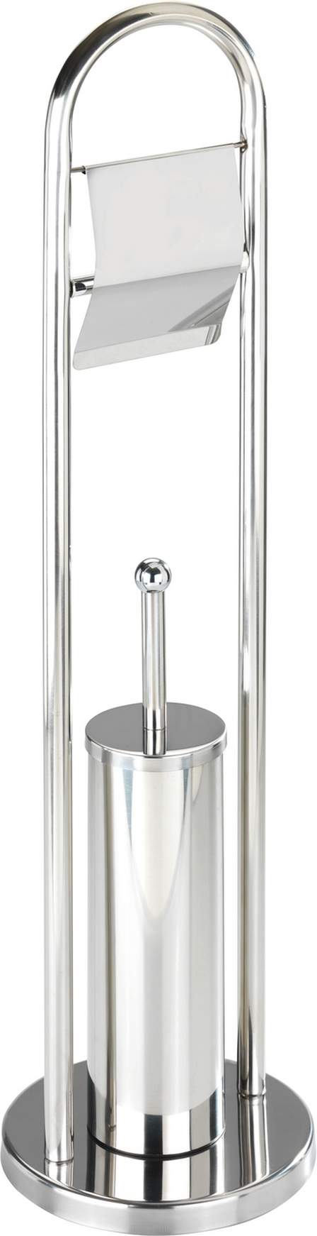 Thumbnail - Wenko Stand WC-Garnitur 'Vasto' 2-in-1 chromfarben