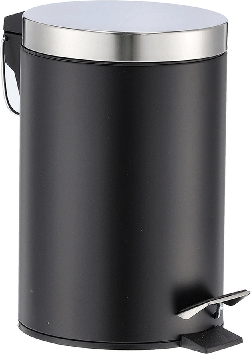 Zeller Kosmetikeimer schwarz 3 l