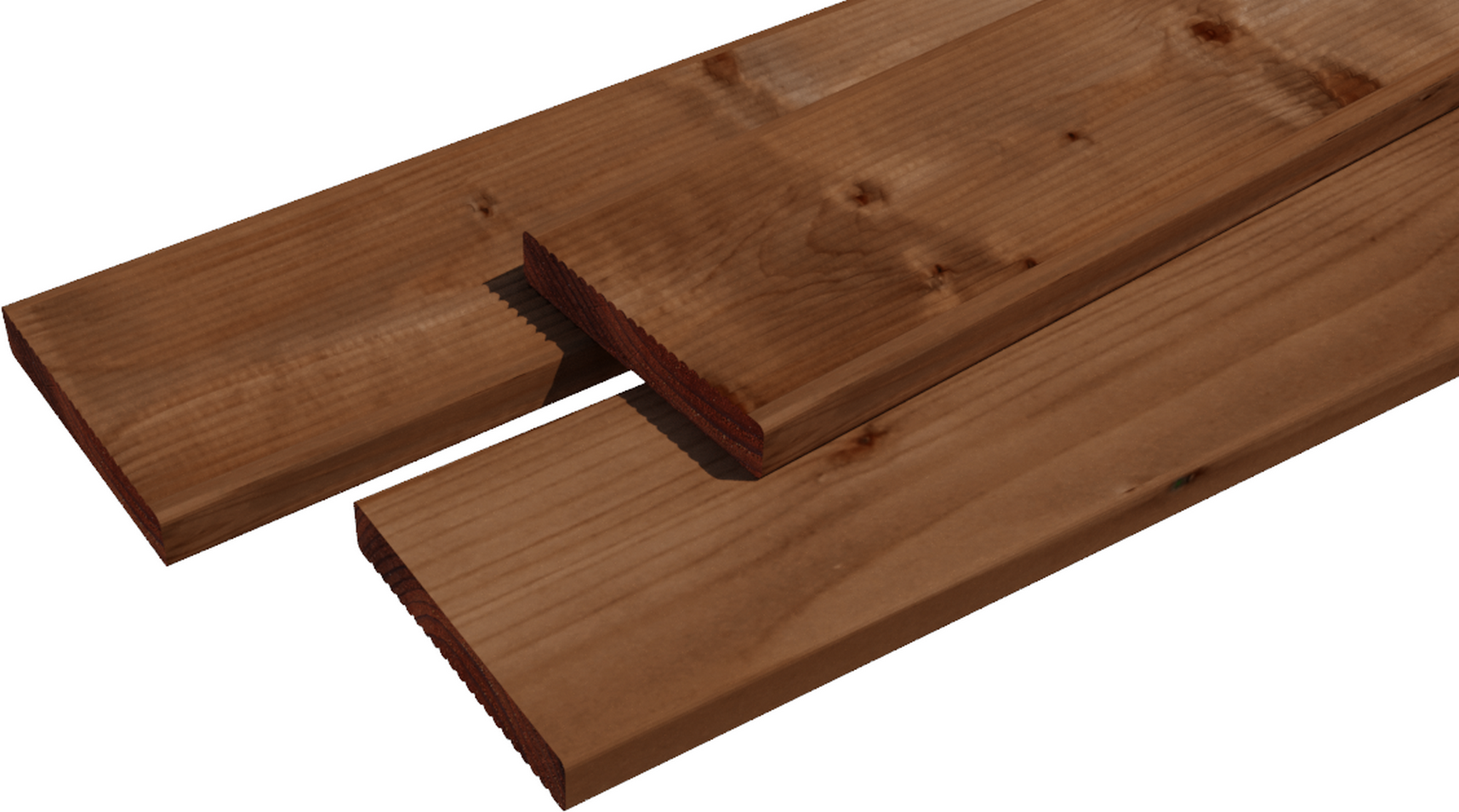 Ante Bodendiele Nadelholz KDI braun 21 x 120 x 3000 mm