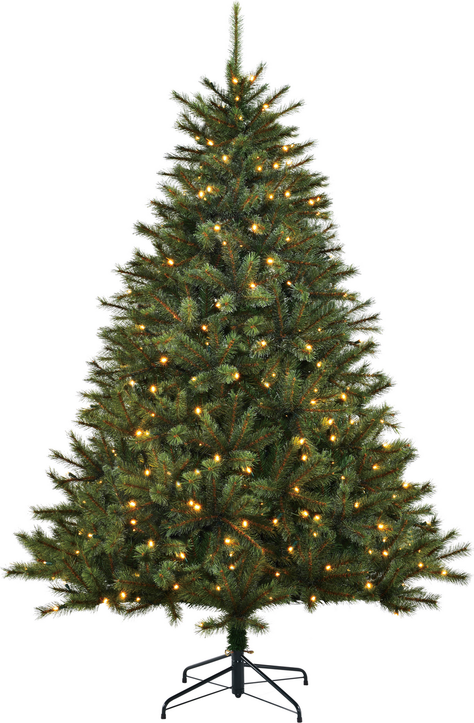 Thumbnail - toom Künstlicher Weihnachtsbaum 'Vail' grün 155 cm, mit LED-Beleuchtung