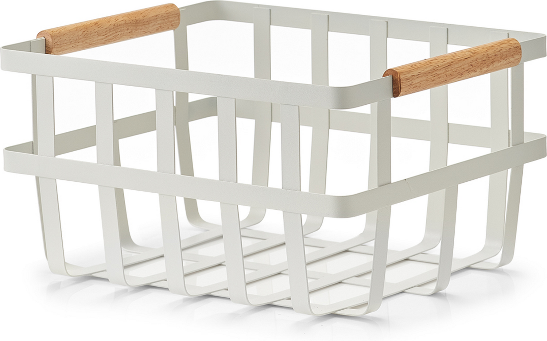 Zeller Aufbewahrungskorb weiß 25 x 17 x 31,5 cm