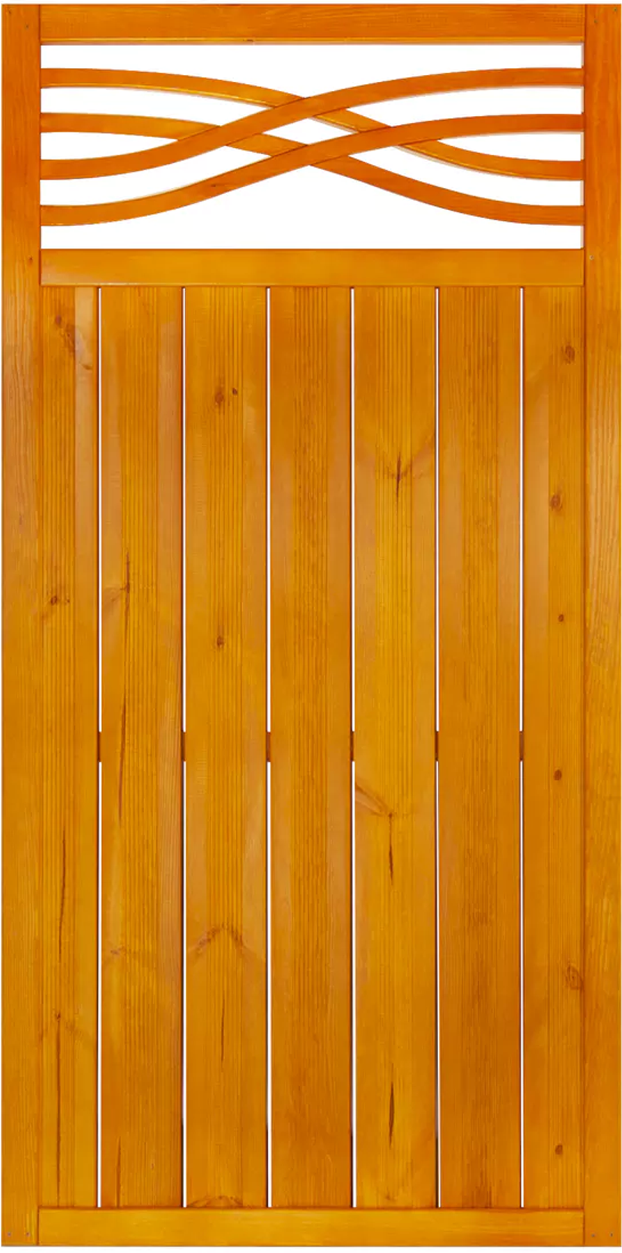 andrewex Sichtschutzzaun 'Malaga' 90 x 180 cm Kiefer pinie