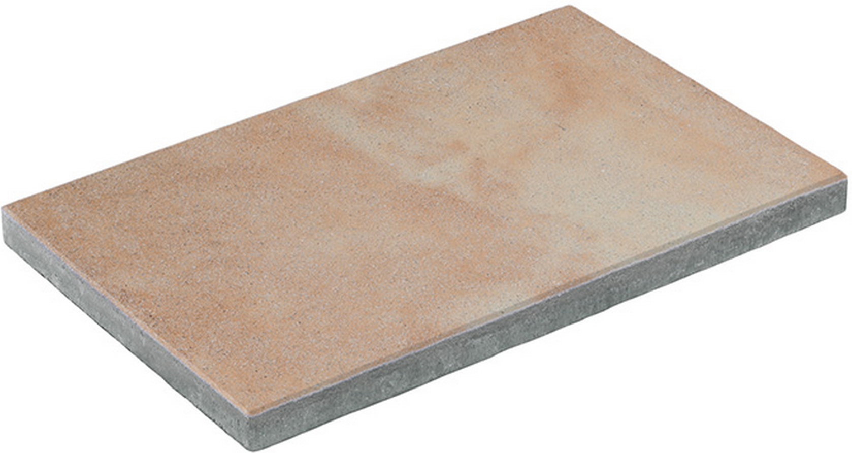 Terrassenplatte 'T-Court Protect' Beton ockergelb 40 x 60 x 4 cm