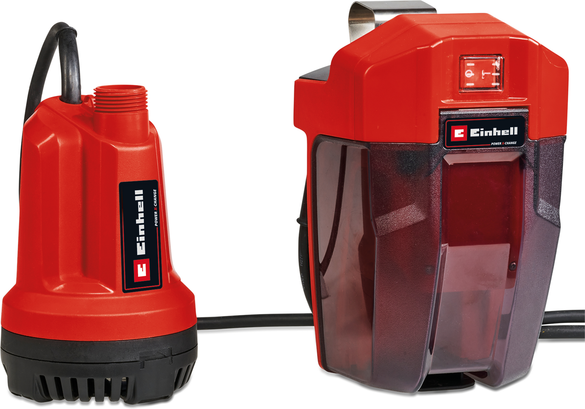 Einhell Akku-Klarwasserpumpe 'GE-SP 18 Li' Power X-Change 18 W 5000 l/h