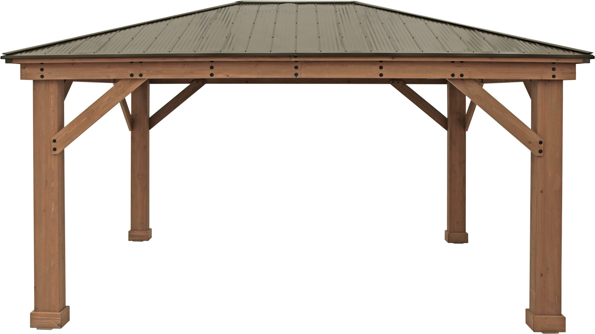 Westmann Pavillon 'Devon 12 x 16' Natur 371 x 490 x 315 cm