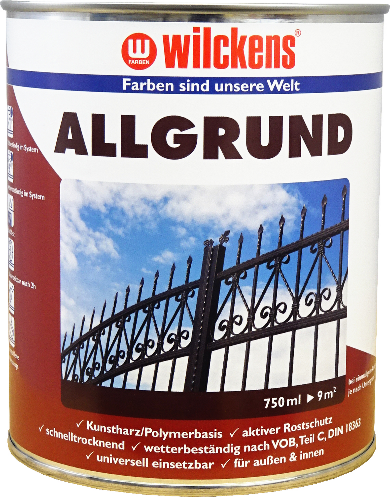 Wilckens Allgrund weiß 750 ml
