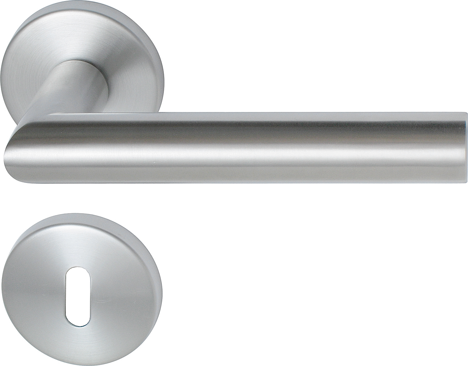 Alpertec Türdrückergarnitur "Martina-R" Edelstahl satiniert