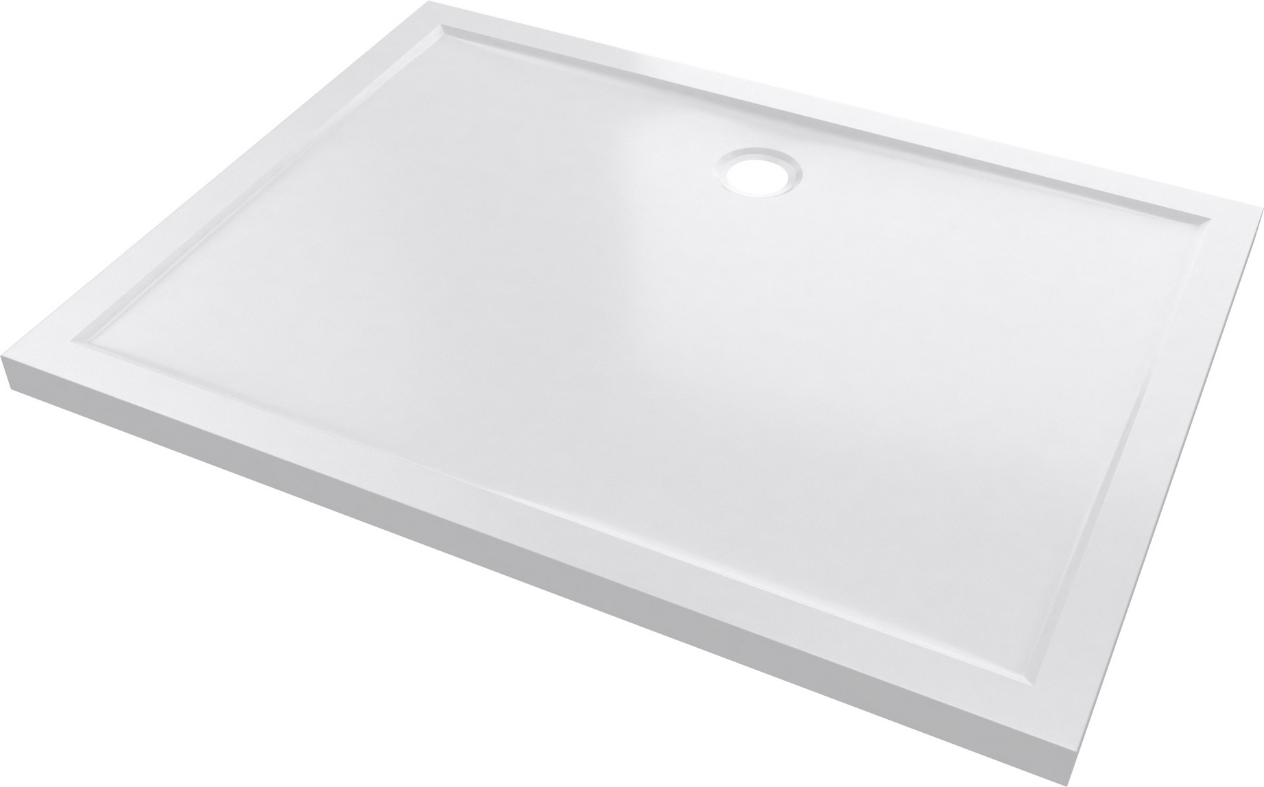 Thumbnail - Aurlane Duschwanne 'Pure' weiß 90 x 120 x 4 cm
