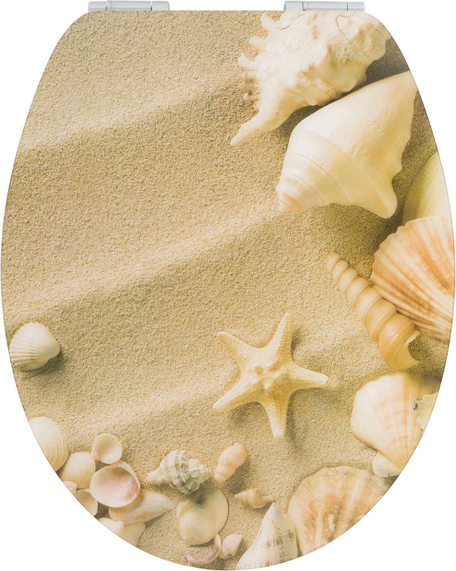 toom WC-Sitz 'Strand' mit Absenkautomatik beige Holzkern