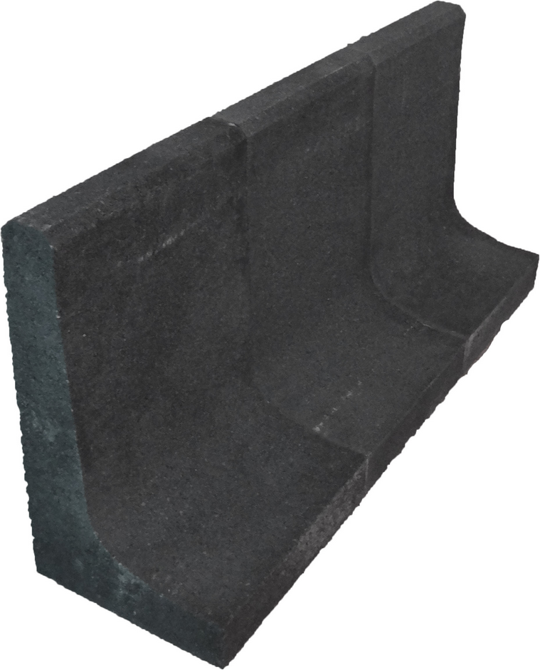 EHL L-Stein anthrazit 40 x 40 x 80 cm