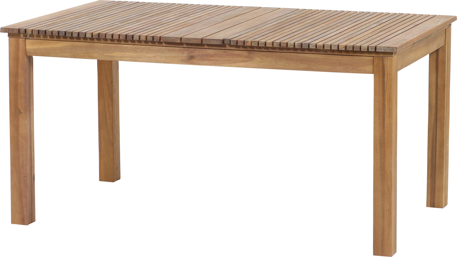 Siena Garden Gartentisch 'Falun' braun 150 x 90 x 74 cm