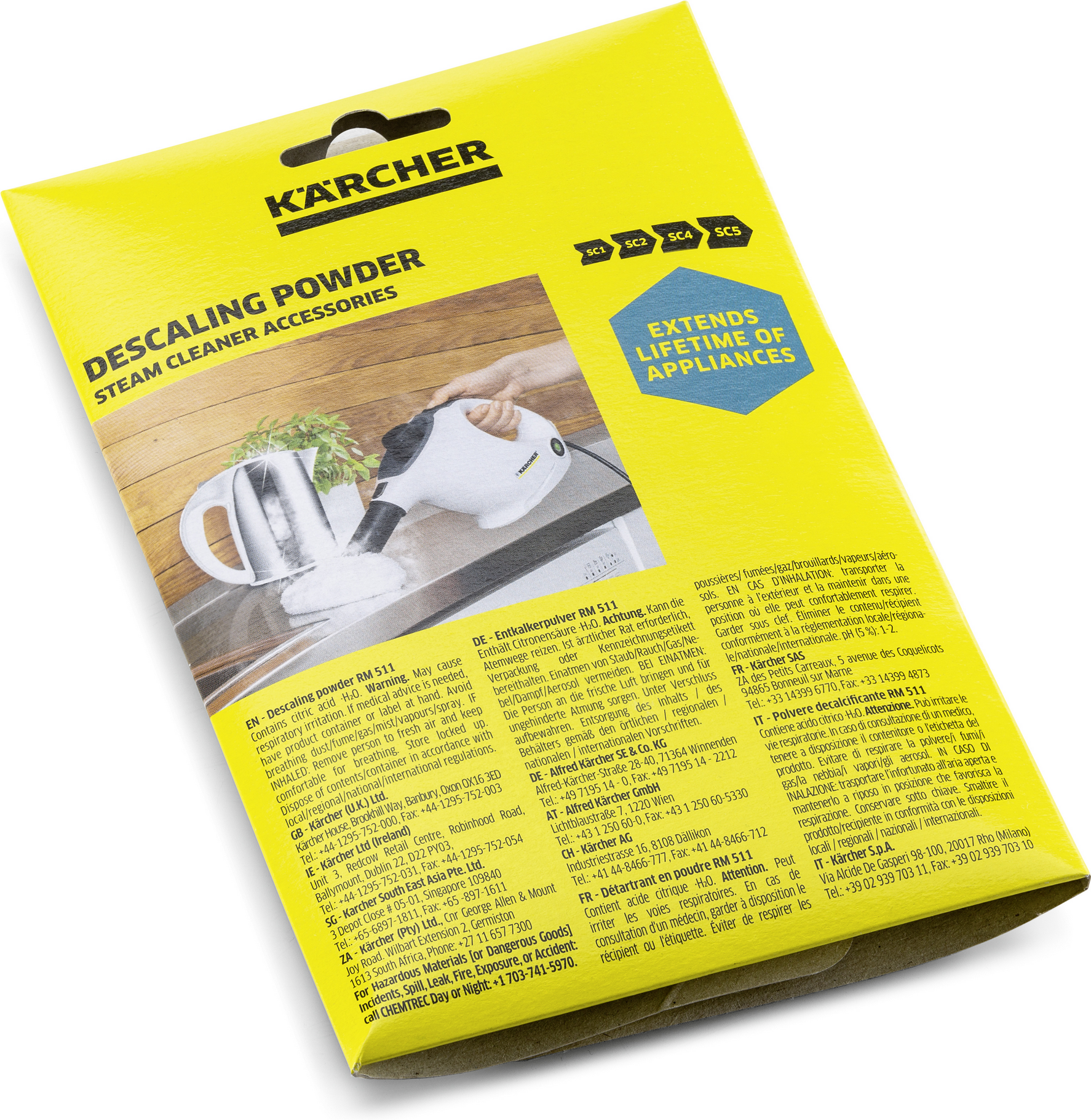 Thumbnail - Kärcher Entkalkerpulver 'RM 511' 6 x 17 g