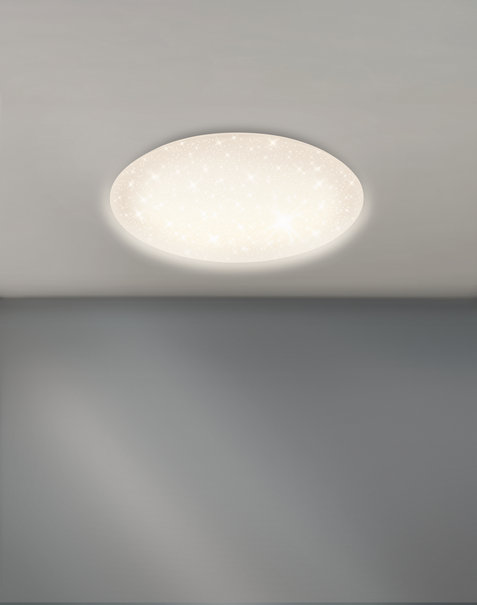 LED-Deckenleuchte 'Sterneffekt' weiß 40 W 4000 l Ø 50 cm