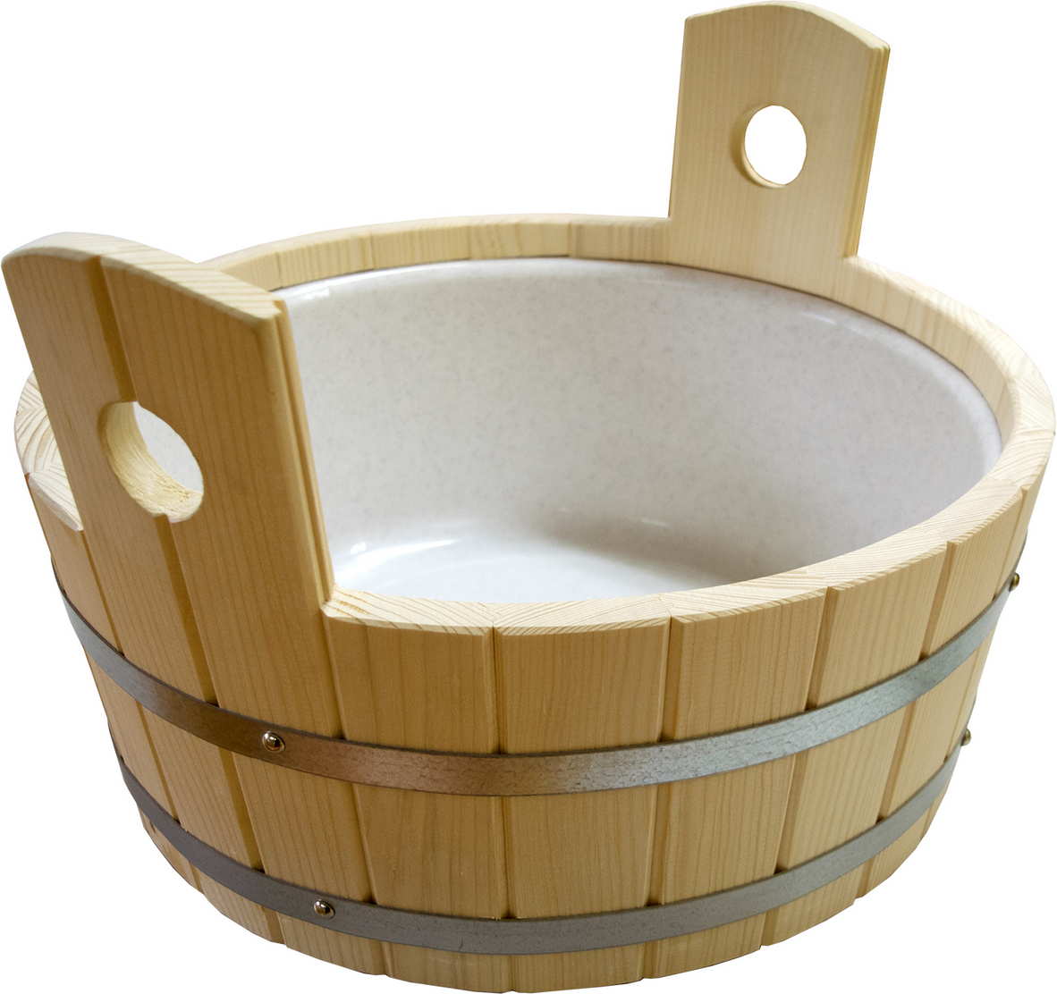 Weka Sauna-Fußkübel Ø 37 cm