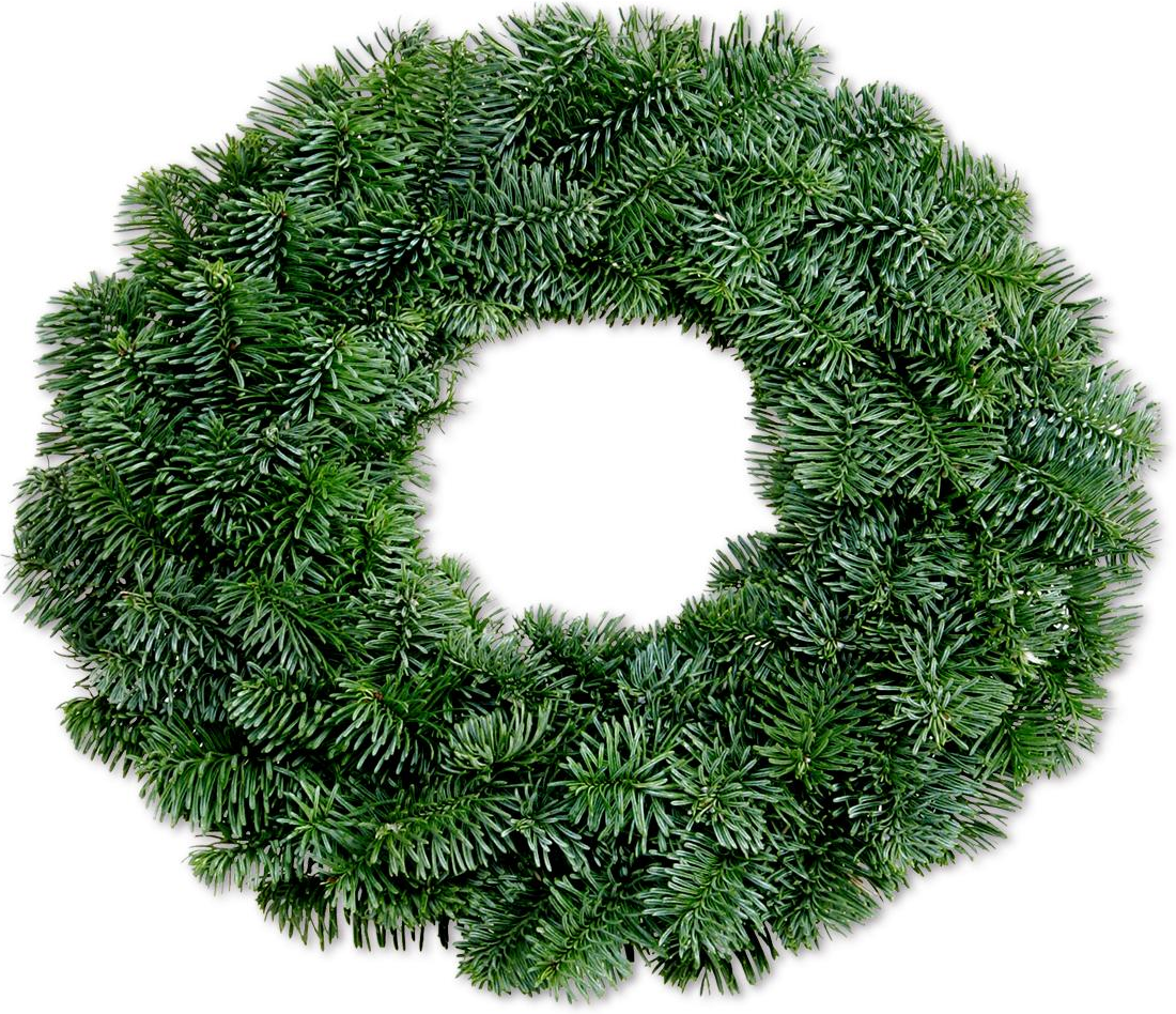 Adventskranz Nordmanntanne grün Ø 30 cm