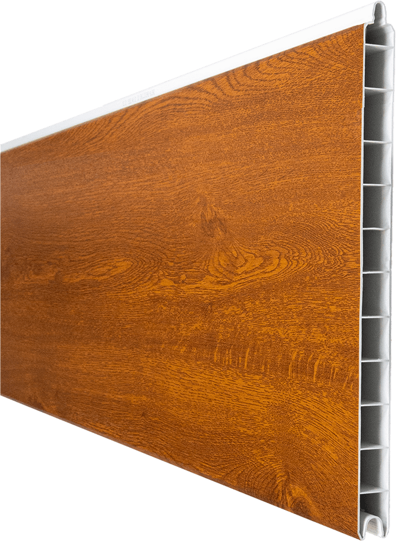 GroJa Einzelprofil 'BasicLine Premium' Eichefarben braun 180 x 28,4 x 1,9 cm