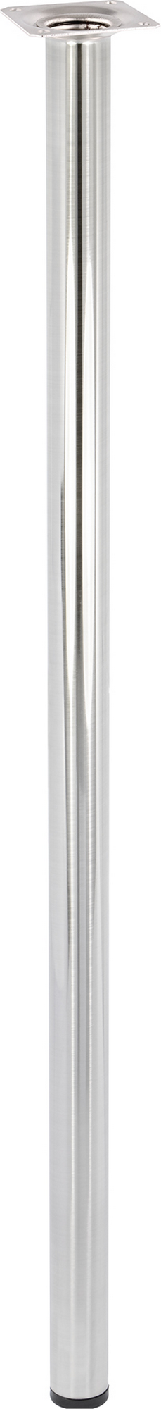 Wagner Möbelbein 'Classic ST 1170' Stahl edelstahlfarben Ø 30 x 700 mm