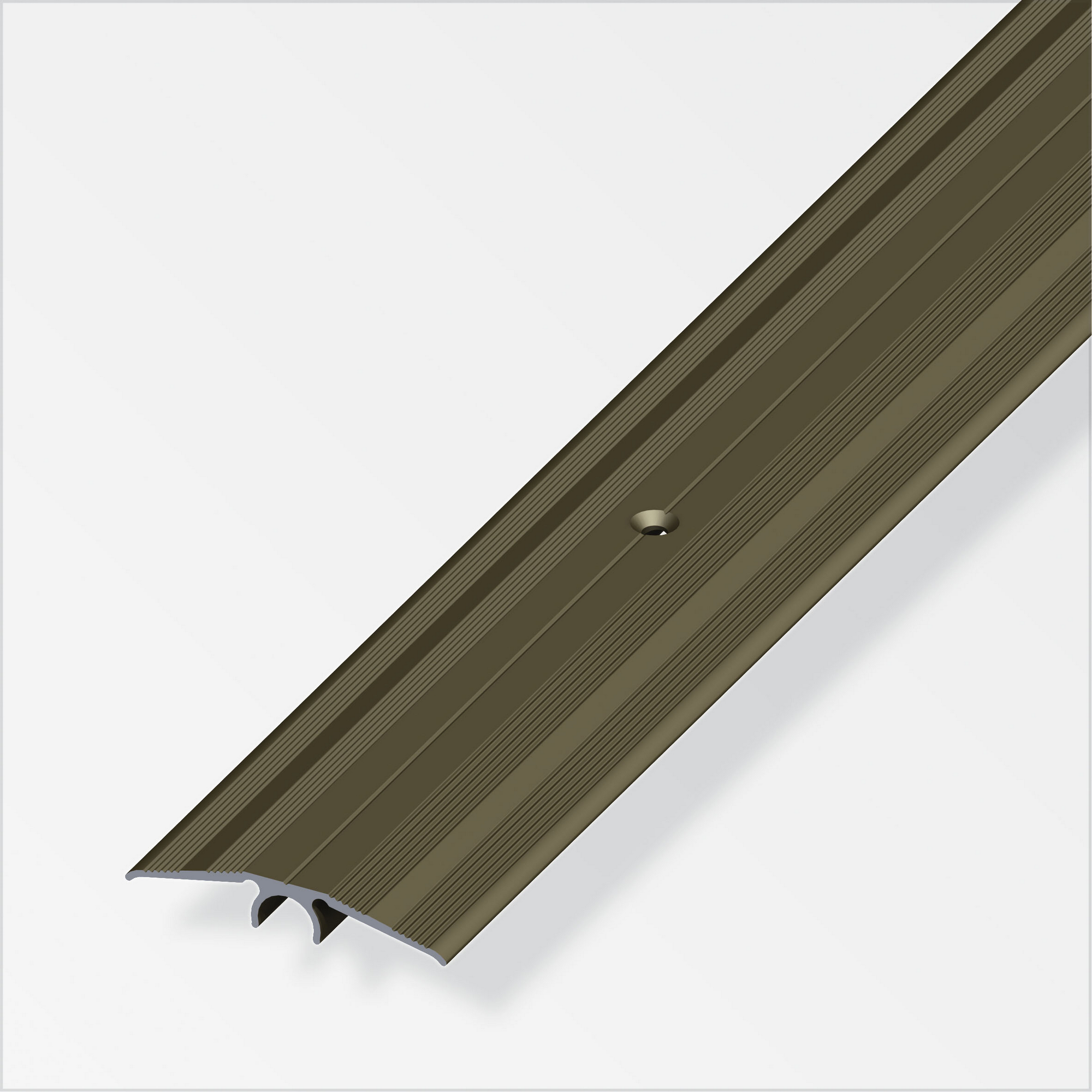 Thumbnail - alfer Übergangsprofil 'clipstech®-plus' Aluminium bronzefarben 1000 x 46 mm