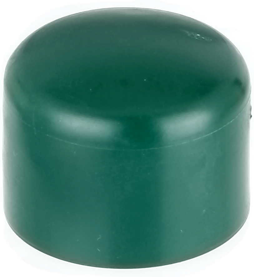 Pfostenkappe Kunststoff grün Ø 38 mm
