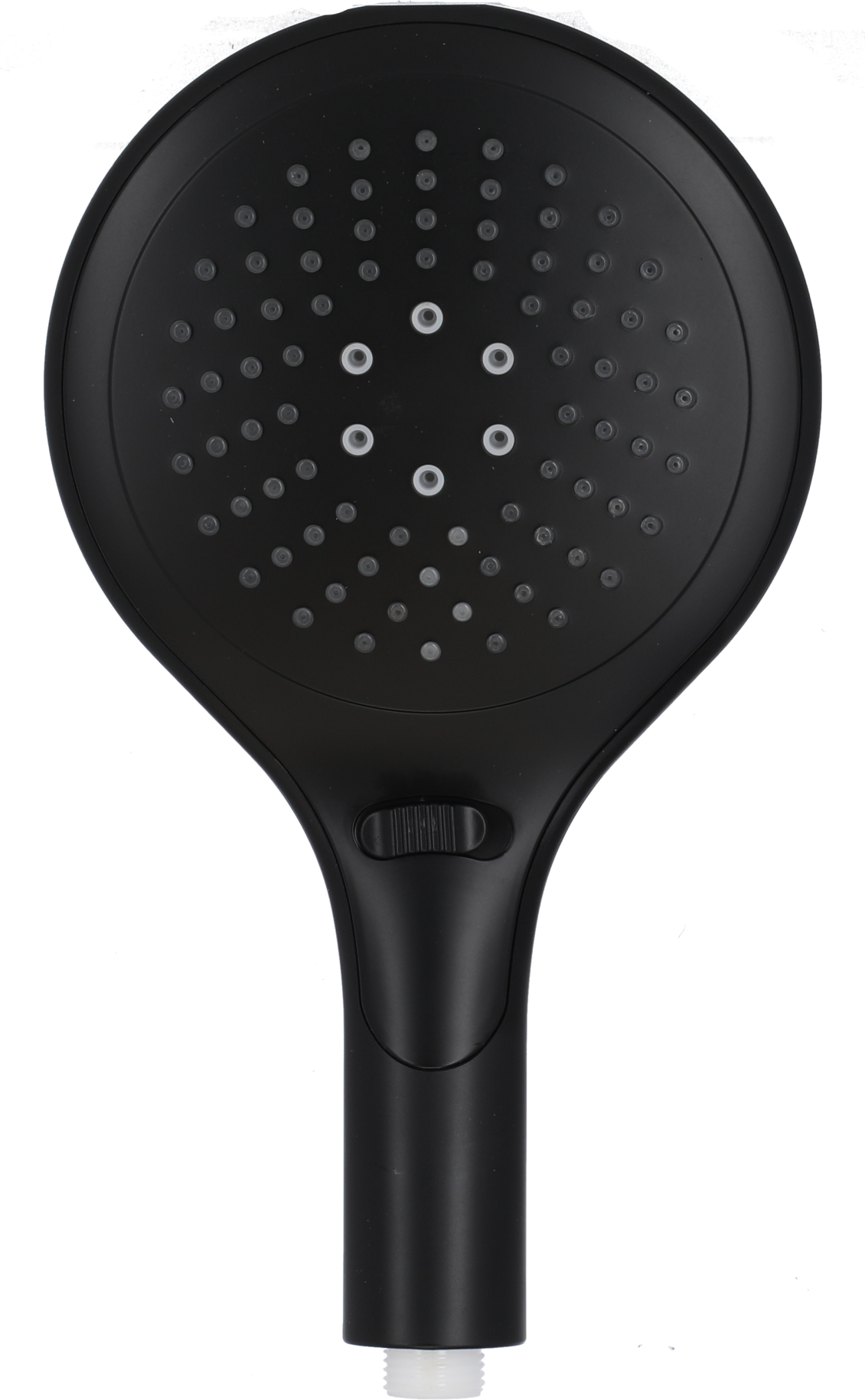 toom Handbrause 'Chicago' mattschwarz Ø 15,2 x 27,5 cm