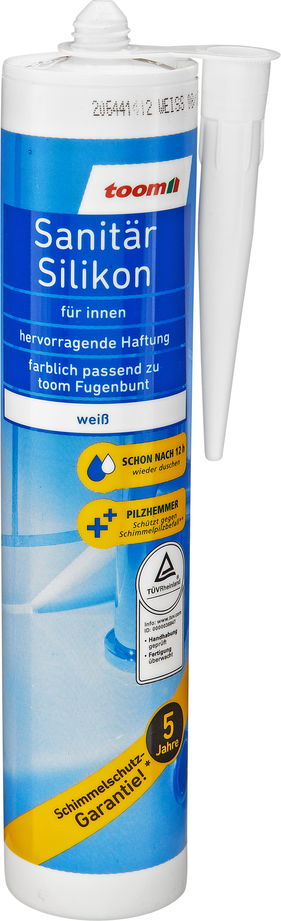 Thumbnail - toom Sanitärsilikon weiß 310 ml