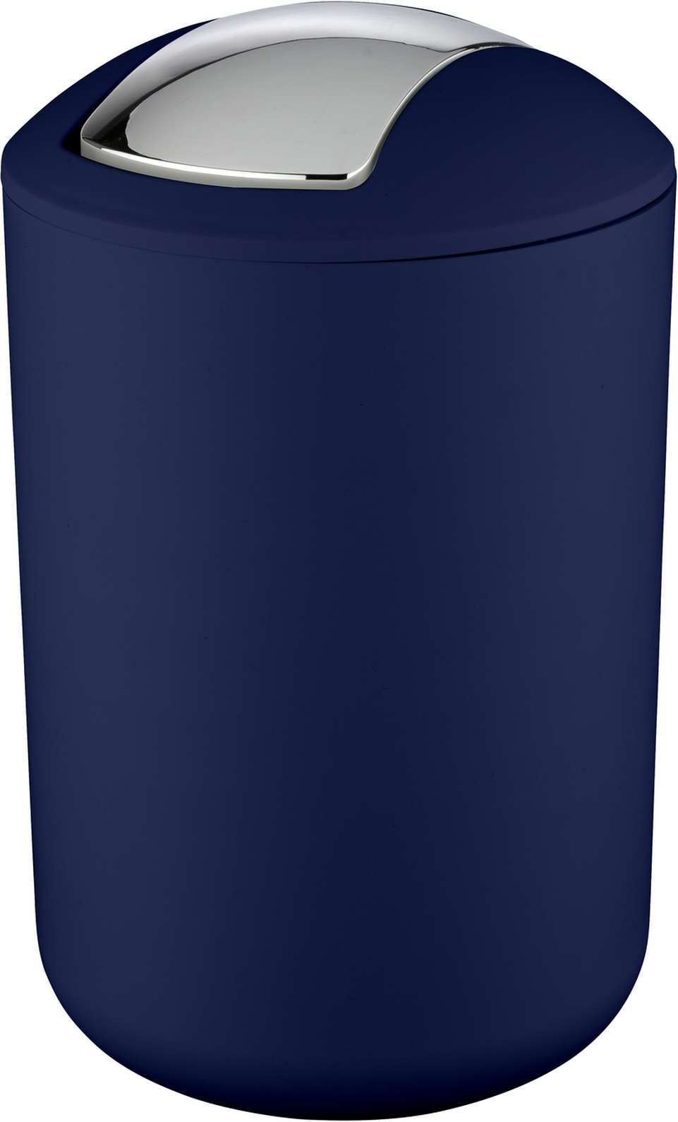 Wenko Schwingdeckeleimer 'Brasil' dunkelblau Ø 19,5 x 31 cm 6,5 l