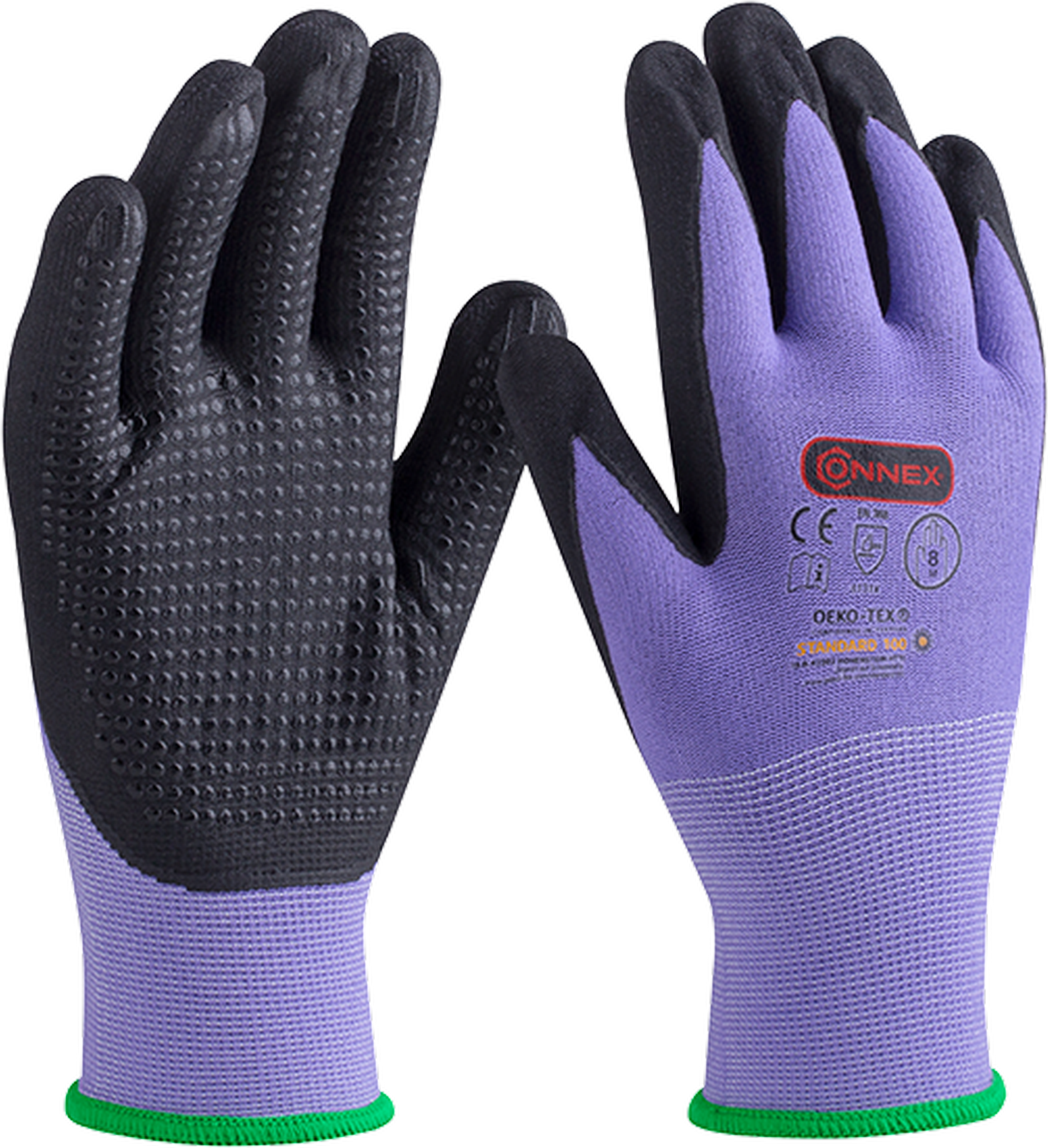 Connex Arbeitshandschuh 'Economic Comfort' schwarz Größe 8/M