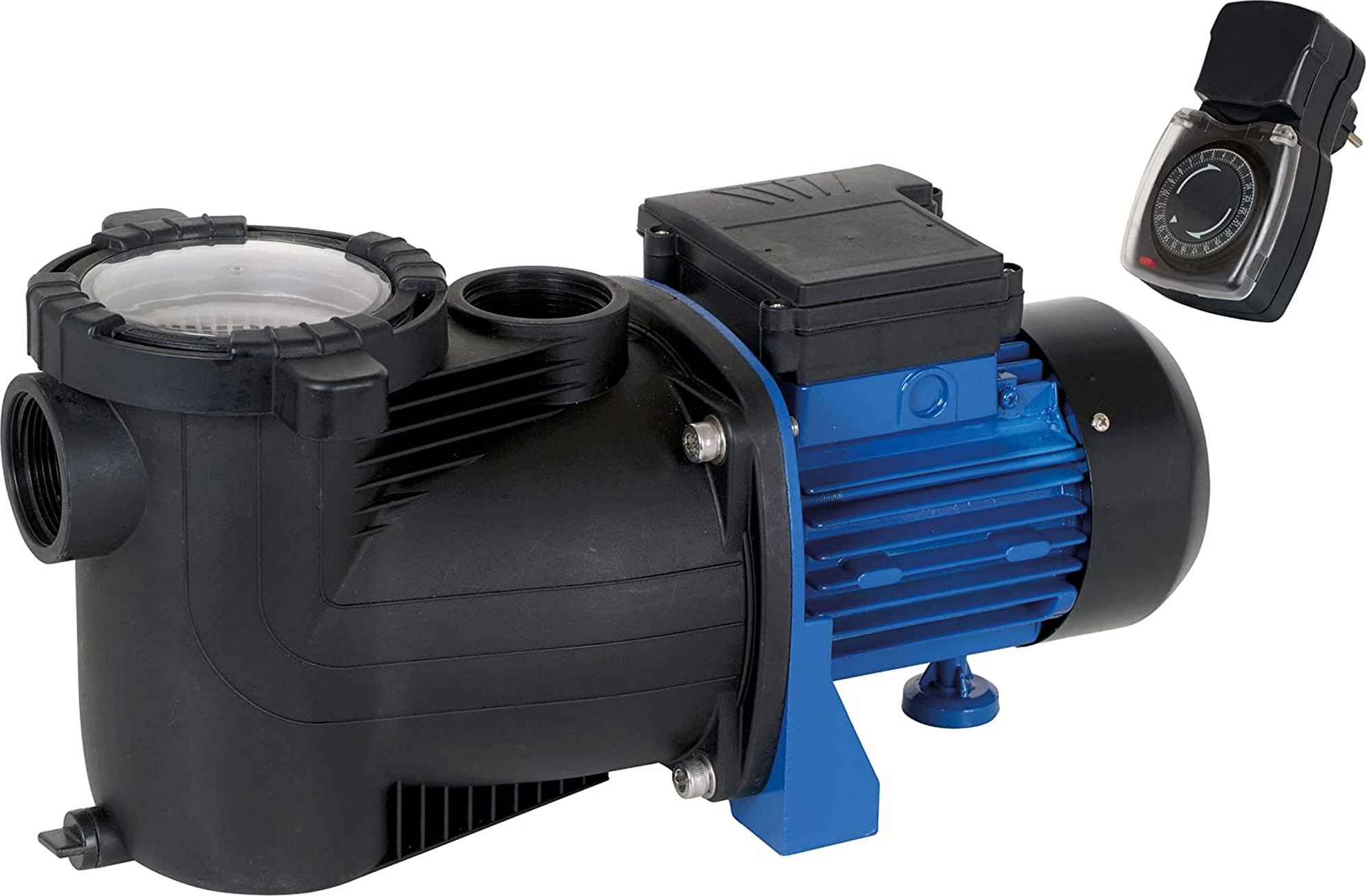 Thumbnail - T.I.P. Pool-Umwälzpumpe 'SPP 400 FT' mit Vorfilter schwarz/blau