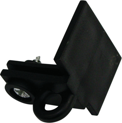 Endkappe 'Emilia' schwarz matt 2 Stück