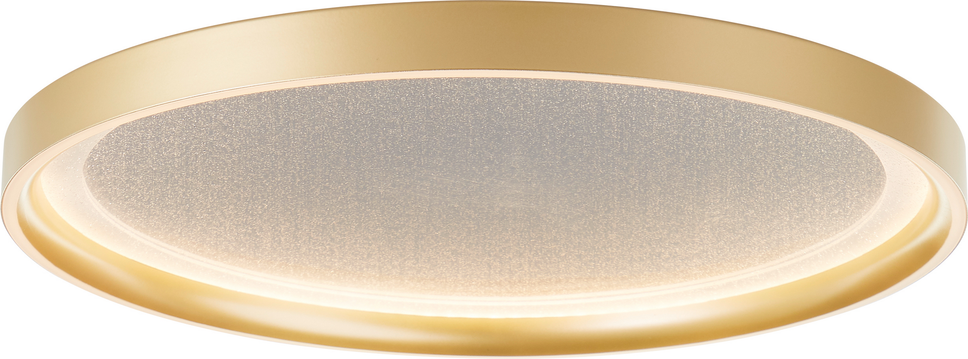 Brilliant LED-Deckenleuchte 'Quito' golden Ø 42 cm 3800 lm