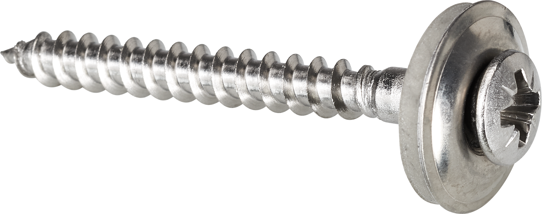 toom Spenglerschrauben PZ2 Kreuzschlitz Edelstahl 4,5 x 45 mm 100 Stück