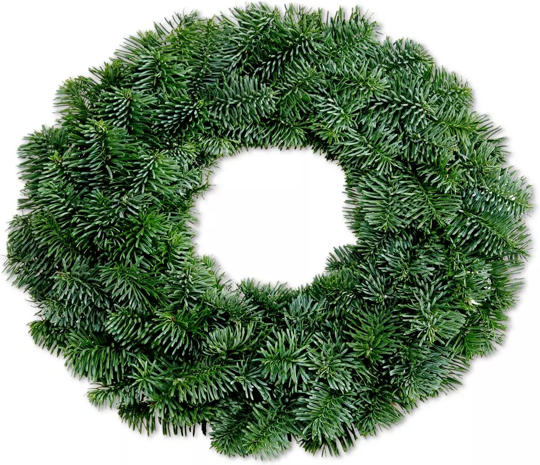 Adventskranz Nordmanntanne gebunden Ø 35 cm