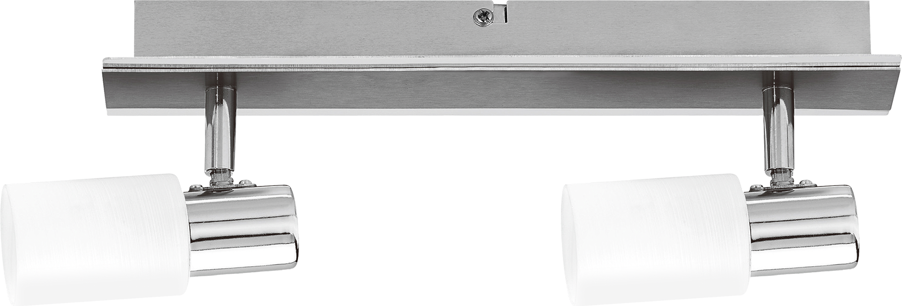 toom LED Strahler 'Lara' chrom 2-flammig 350 lm