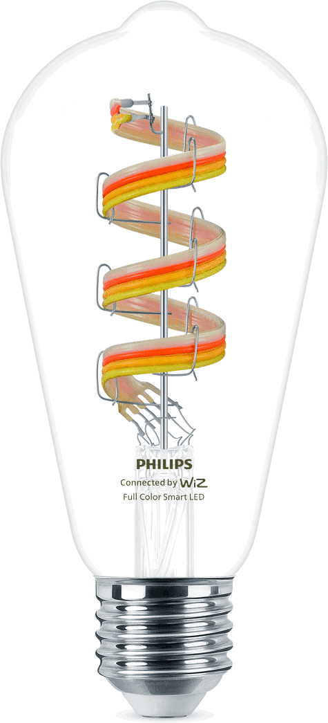 Philips Smarte LED-Lampe 'ST64 RGB' E27 60 W 2200-6500 K