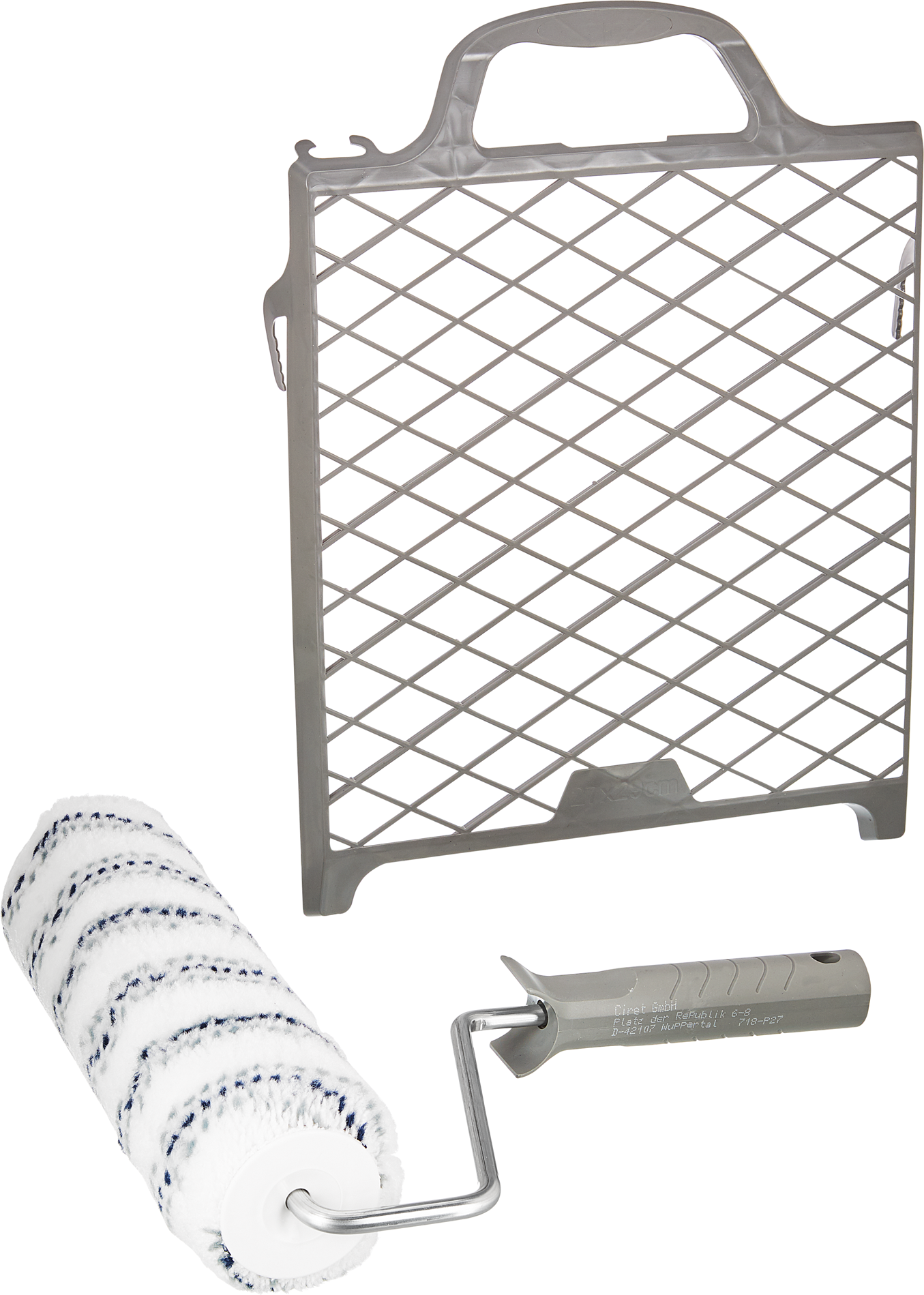 toom Malerset 'Wände streichen' rau 3-teilig mit Standardbügel