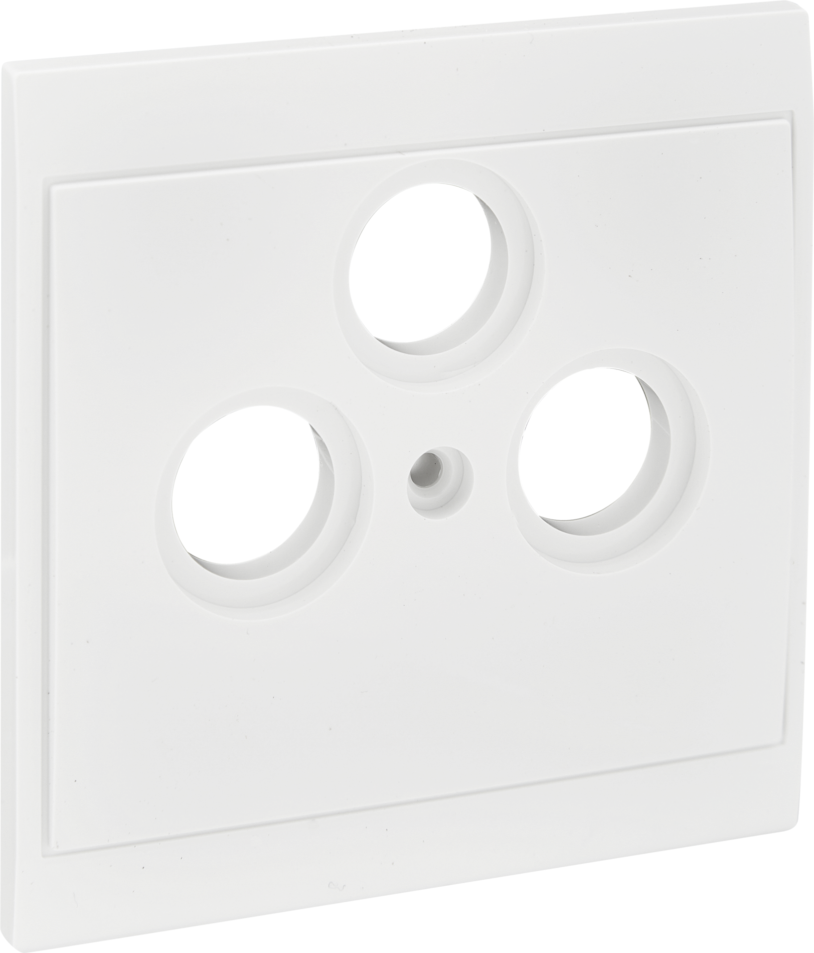 Kopp Abdeckung für Antennensteckdose 'Malta' TV/RF/SAT arktisweiß