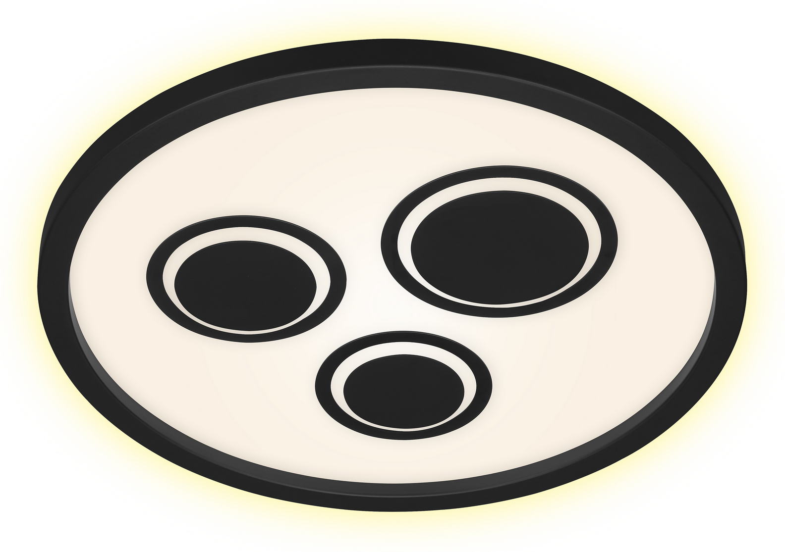 Thumbnail - Briloner LED-Deckenleuchte 'Pac' schwarz Ø 42,3 cm 3000 lm