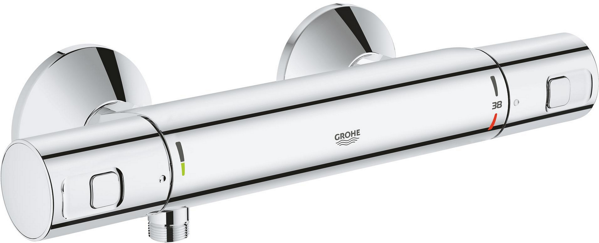Grohe Thermostat-Brausebatterie 'Precision Start' verchromt
