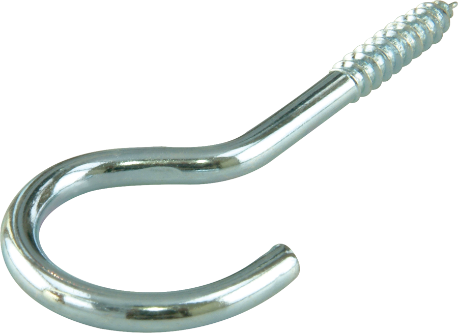 Schraubhaken 6 cm 5 Stück