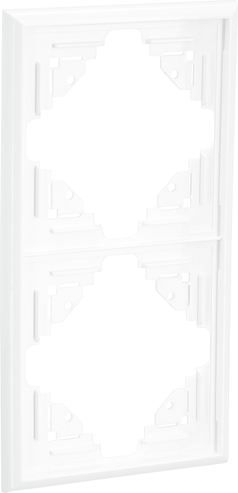 Kopp Abdeckrahmen 'Malta' 2-fach arktisweiß