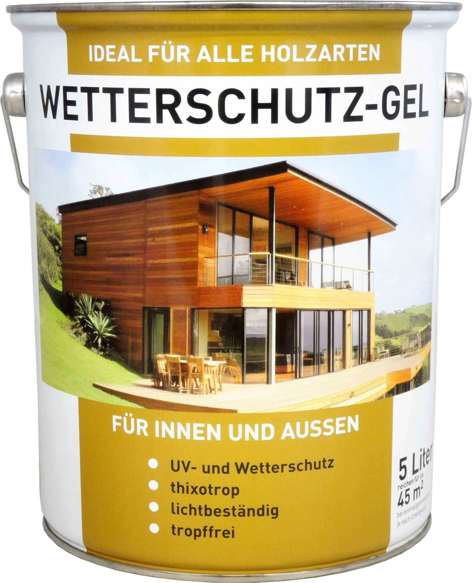 Wilckens Wetterschutz-Gel teakfarben 5 l