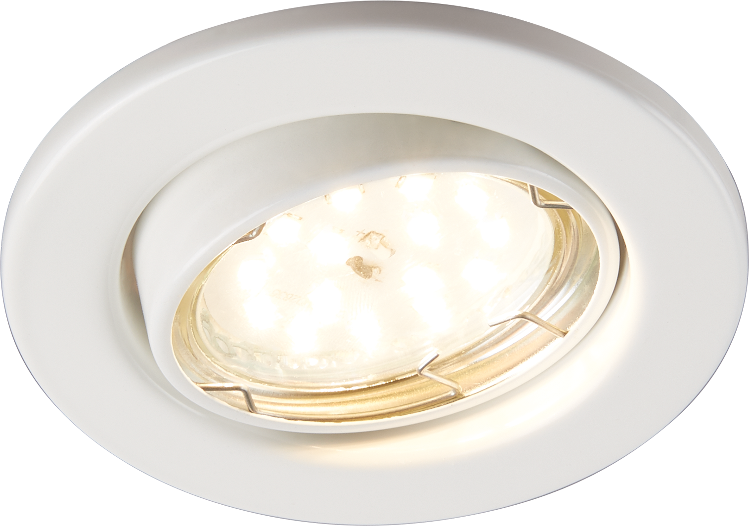 toom LED-Einbauleuchte weiß Ø 8,6 cm